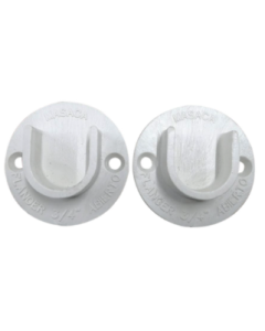 CORTINERO FLANGER PVC 1"ABIERTO F03A