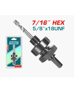 MANDRIL BROCA SIERRA TOTAL (7/16,1-1/4, A 8")TAC4202