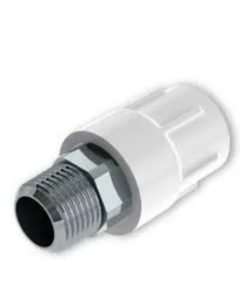 ADAPTADOR PVC 1/2 MACHO SCH80 ACOPLE METALICO AMANCO #1006865