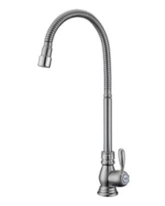 LLAVE BAR KENNETH #108152 SATIN PALITO FLEXIBLE BD-815-B10B