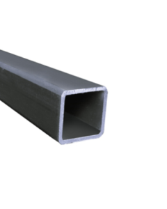 TUBO CUADRADO HIERRO NEGRO 2 X 2 X 1.53 MM  (50 X 50 MM)