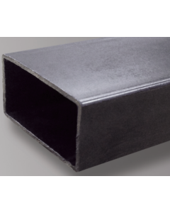 TUBO RECTANGULAR HIERRO NEGRO 2 X 4 X 1.50 MM (48 X 96 MM)