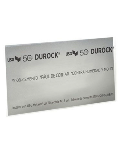 LAMINA DUROK 12 mm  1.22 x 2.44 AMERICANO DM