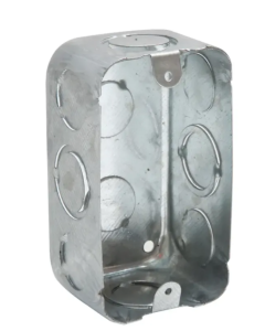 CAJA RECTANGULAR EMT METALICA 0.7