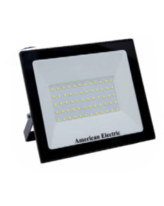 LAMPARA REFLECTOR SLIM LED 50W INTERPERIE DF-RL50N-D NEGRO