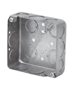 CAJA CUAD EMT UL 1/2-3/4 (TROQUELADA)