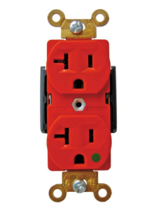 TOMA EAGLE GRADO HOSPITALARIO ROJO #H8300RD 20A