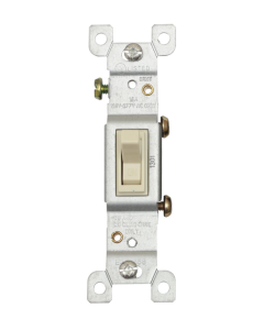 APAGADOR EAGLE SENCILLO PALANCA MARFIL 1301V