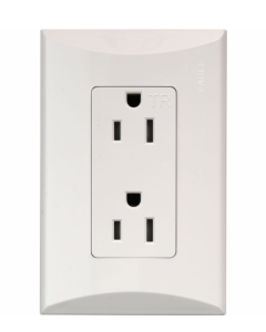 TOMA DOBLE EAGLE PLATA BLANCO 1009-AW