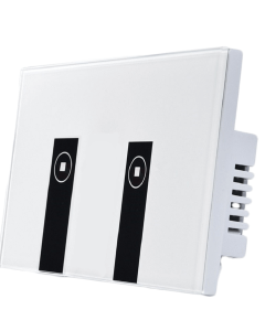 APAGADOR SONOFF BLANCO Y NEGRO 2CH NN NONBYN002 SN106