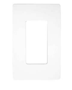 PLACA DECORATIVA 1 GANS CON TORNILLO OCULTO MARFIL EAGLE 2151ST-V