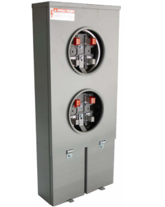 BASE MEDIDOR AMERICAN DOBLE CONBREACKER 2 X 100 TIPO CH