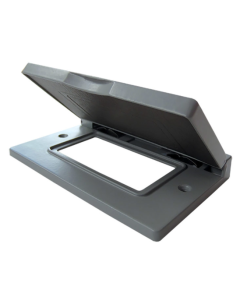 PLACA METAL EAGLE P/ INTERPERIE DECORATIVA GRIS #1966