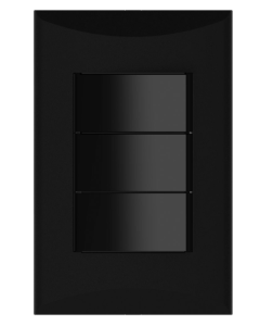 APAGADOR EAGLE TRIPLE PLATA NEGRO  #1005 BK