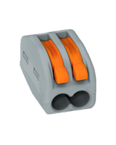 CONECTOR PRENSA 2 CABLES 12-18 AWG 32AMPS