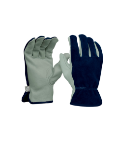 GUANTE CUERO VACUNO COMBINADO G&E TALLA M GG303MC