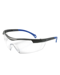ANTEOJO G&E SEGURIDAD TRANSPARENTE GRIS/AZUL AE GE101CAF