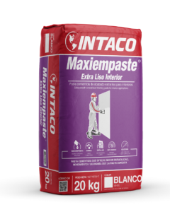 MAXIEMPASTE EXTRA LISO INTERIOR BLANCO INTACO 25 KG PT1492