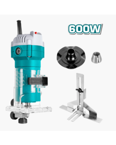ROUTER TOTAL PALMA 600W 1/4 UTLT6001