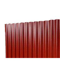 ZINC ONDULADO ROJO #26 X 0.46MM X 1.06 X 2.44 METALCO