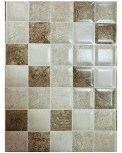 AZULEJO DOMINO TAUPE DECORADO 33 X 55 (CAJA 1.84 MTS)