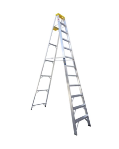 ESCALERA TIJERA ALUMINIO CLIMB COMERCIAL 12 PELD (102KG) #107541339 (3.60 MTS)